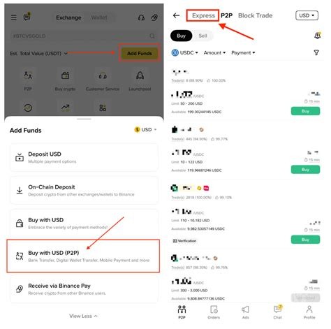 How to Buy and Sell Cryptocurrency via P2P Express Zone on Binance App ...